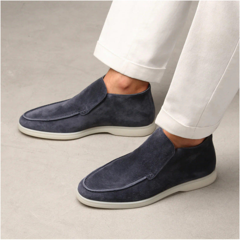 Suede Chukka Slip-Ons
