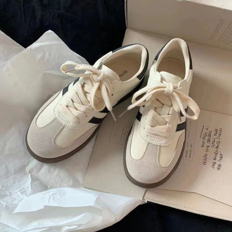 Contrast-Stripe Trainers