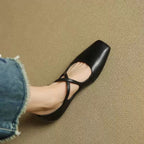 Women's Vintage Mary Jane Flat Shoes