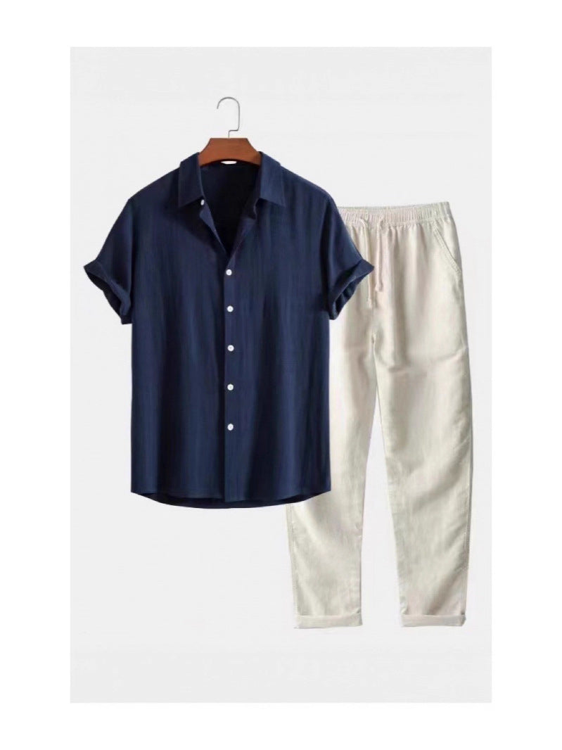 Relaxed Shirt Set