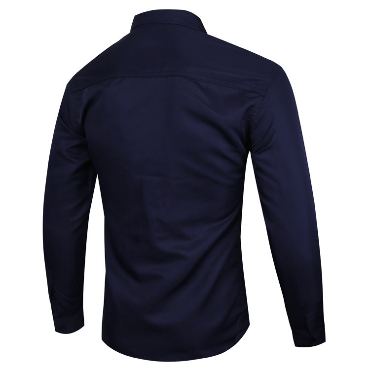 Easy-Care Dress Shirt — detail