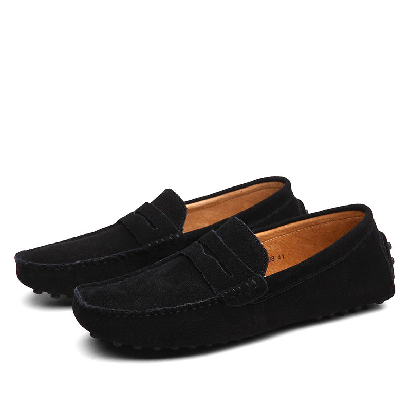 Suede Driving Loafers