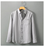 Linen Pocket Shirt — detail