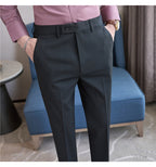 Tailored Pinstripe Trousers — detail