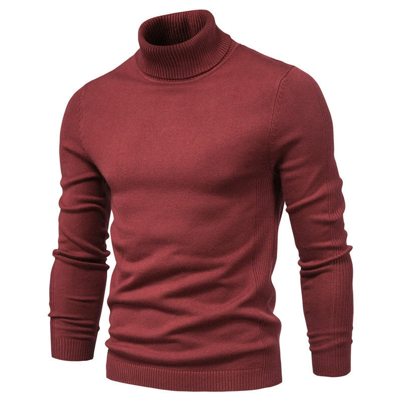 Viscose Turtleneck Sweater