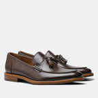 Burnished Tassel Loafers