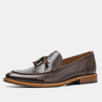 Burnished Tassel Loafers