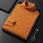 Soft-Knit Turtleneck Sweater