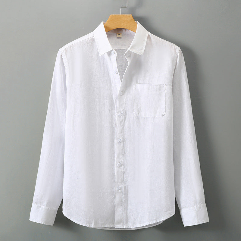 Linen Pocket Shirt