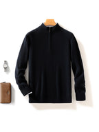 Wool Half-Zip Pullover