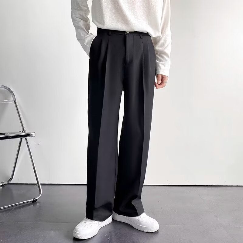 Wide-Leg Corduroy Trousers