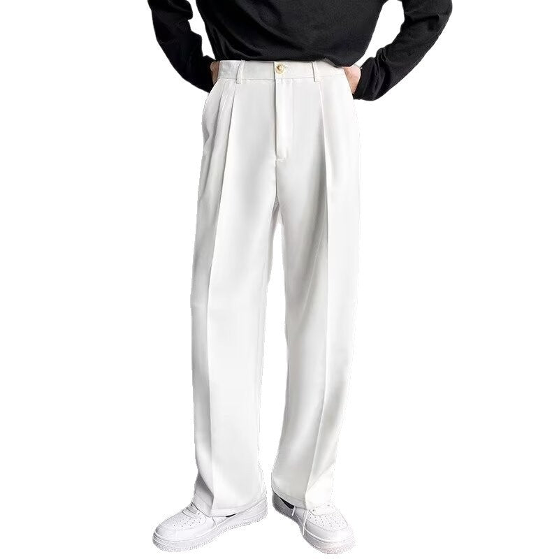 Wide-Leg Corduroy Trousers