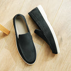 Soft Suede Slip-On Loafers