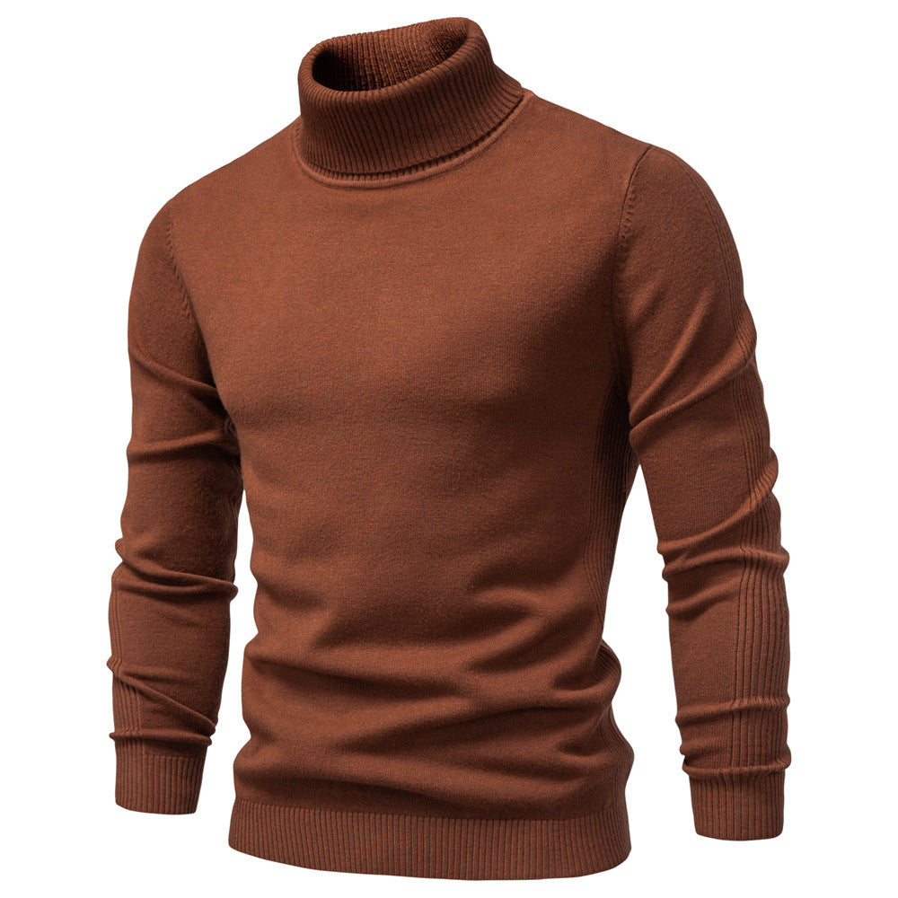 Viscose Turtleneck Sweater — detail