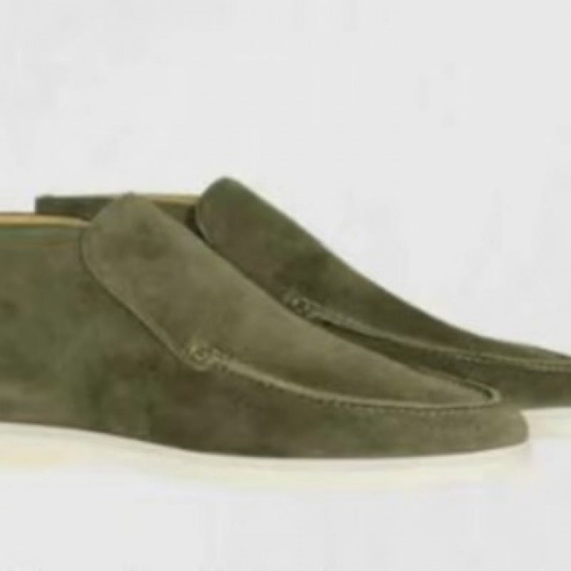 Suede Chukka Slip-Ons