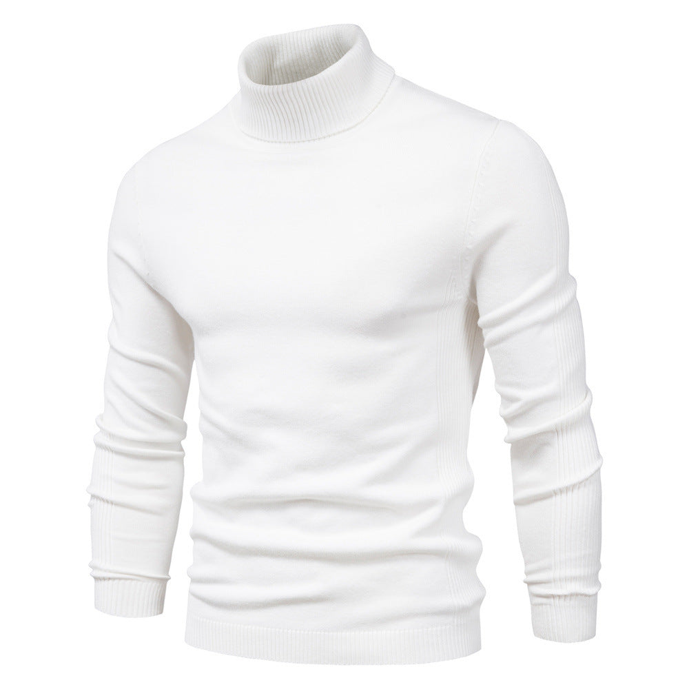 Viscose Turtleneck Sweater — detail