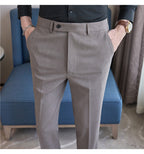 Tailored Pinstripe Trousers — detail