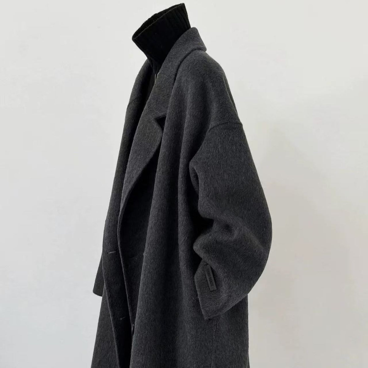 Double-Faced Wool Overcoat — still life
