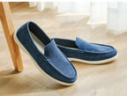 Soft Suede Slip-On Loafers — detail